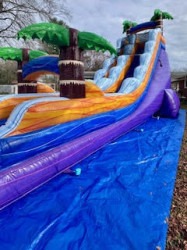 unnamed207 1773013062 22' Tropical Purple Marble Wet/Dry Slide